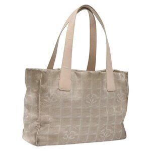 CHANEL New Travel line Tote Bag Nylon Pink CC